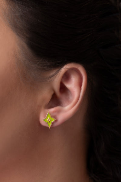 Nahida Flower Stud Earrings