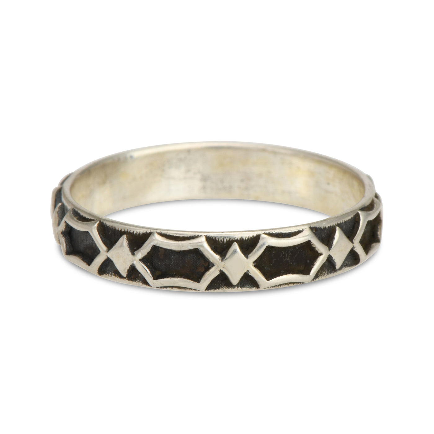 Morgana Hexagon Chains Ring