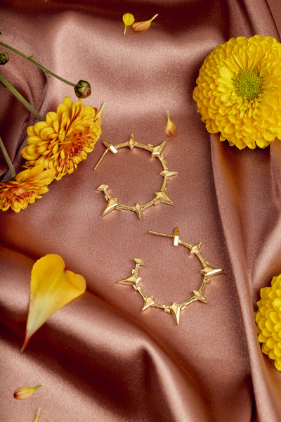 Mavuika Aztec Solid Halo Hoops