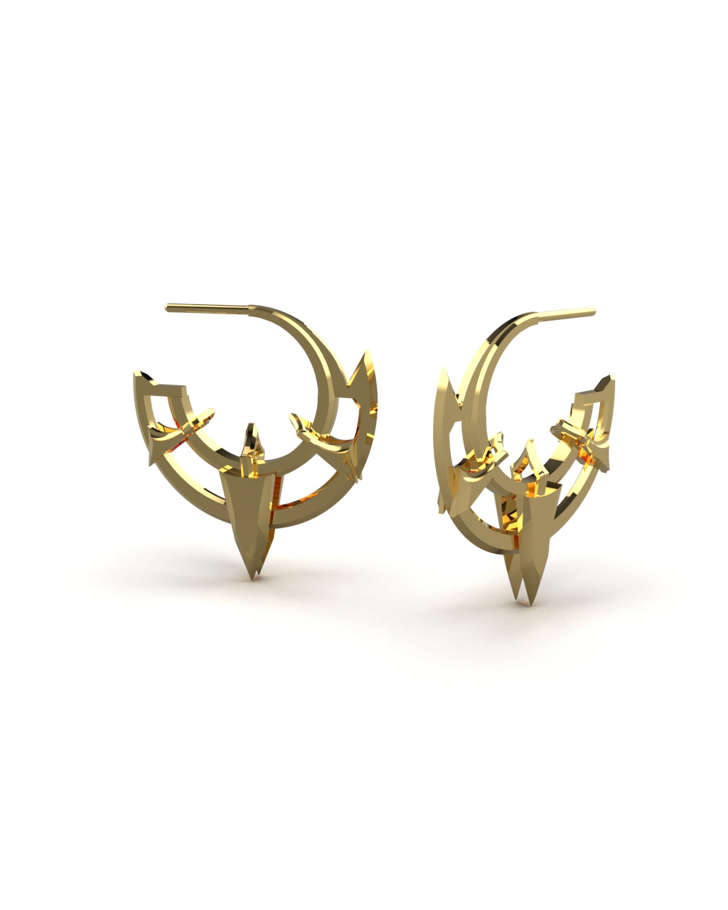 Ambessa Inspired Hoop Earrings