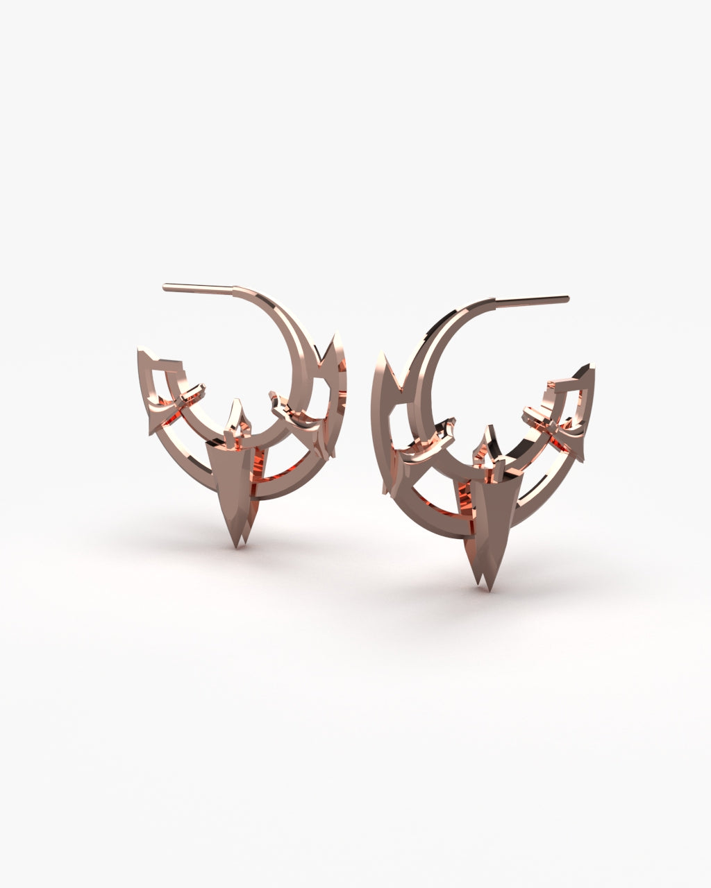 Ambessa Inspired Hoop Earrings