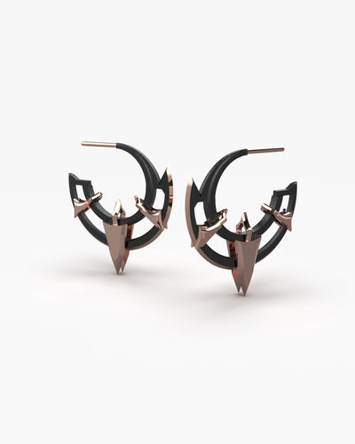 Ambessa Inspired Hoop Earrings