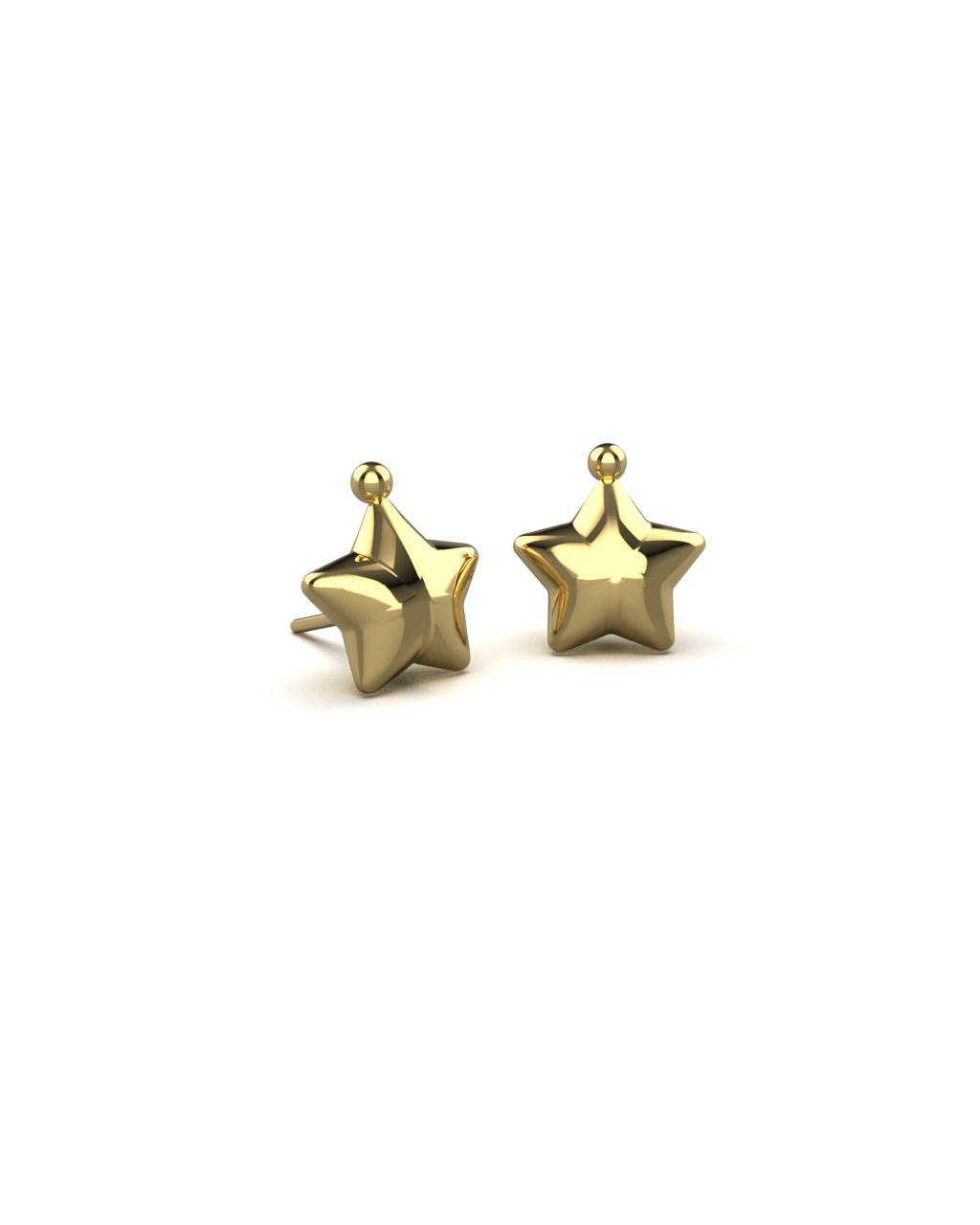 LVL 30 Puffy Star Earrings