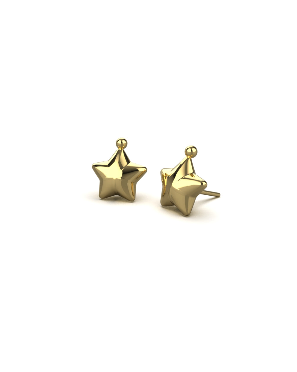 LVL 30 Puffy Star Earrings
