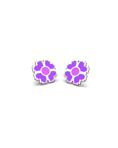 LVL 45 Pensie flower Studs