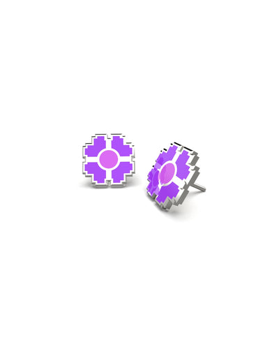 LVL 45 Pensie flower Studs