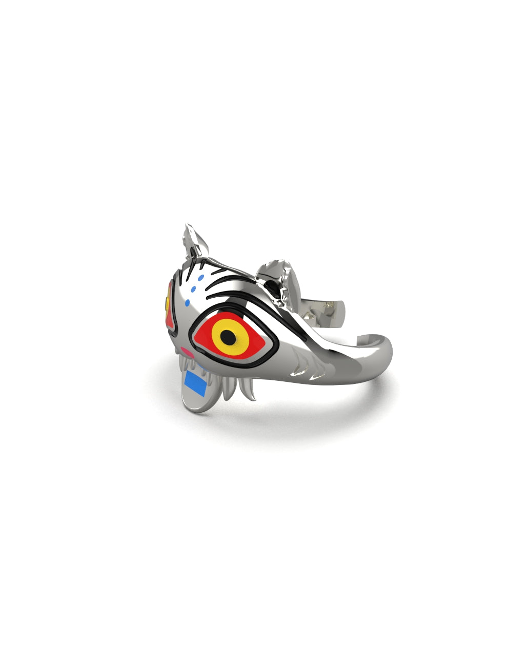 K-pop Derpy Tiger/Cat open ring
