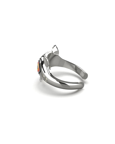 K-pop Derpy Tiger/Cat open ring