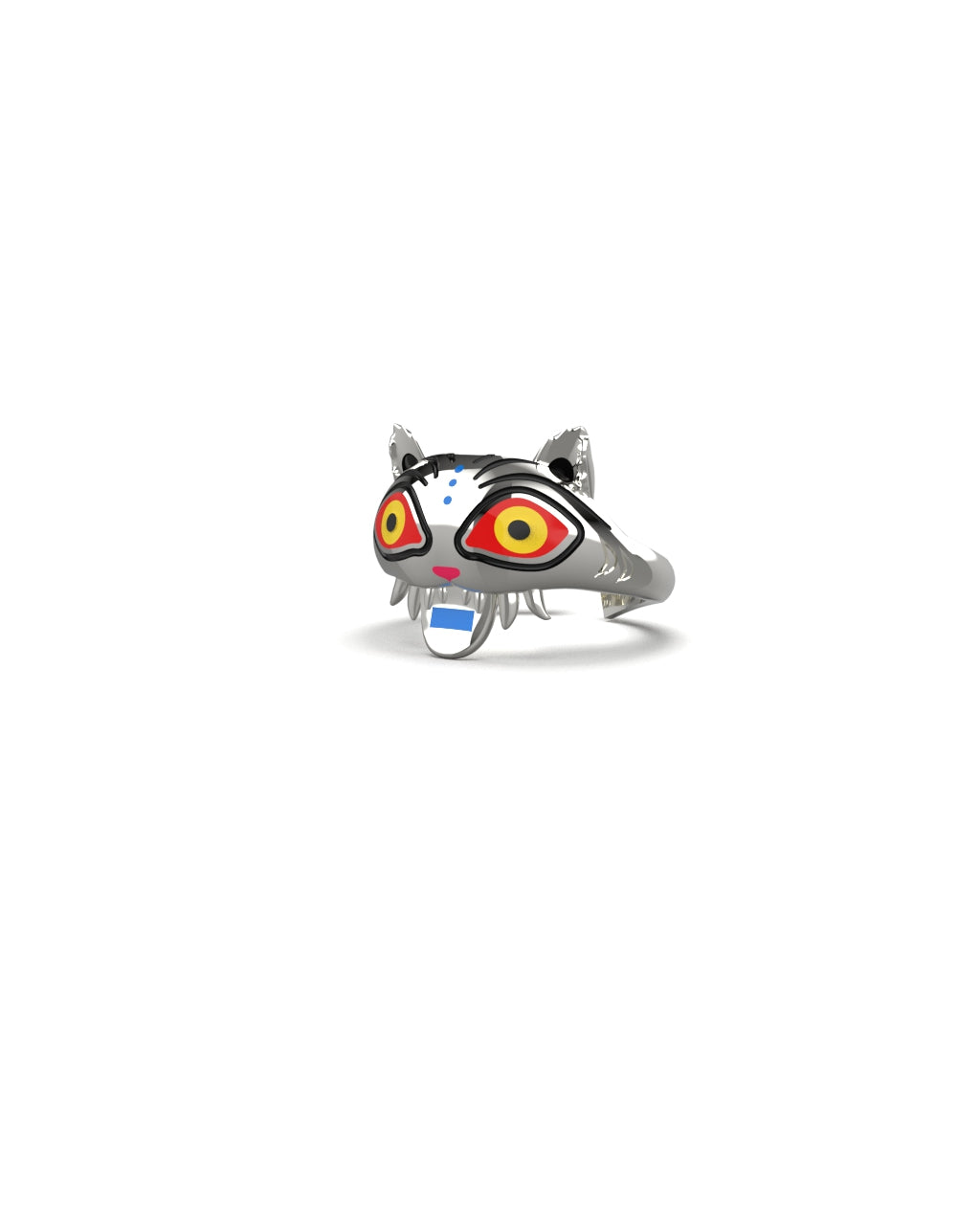 K-pop Derpy Tiger/Cat open ring