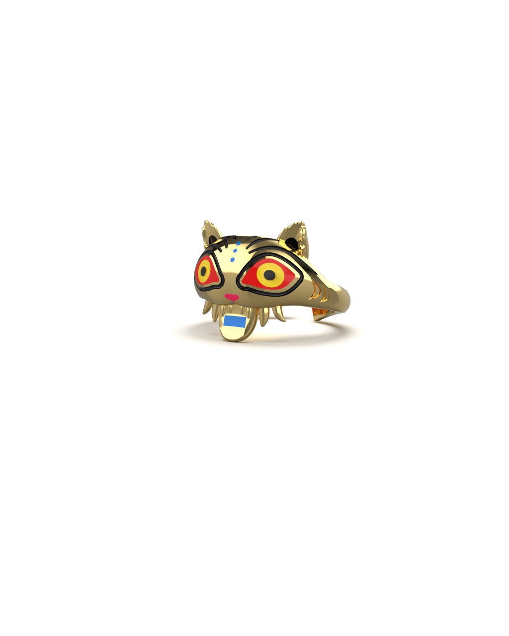 K-pop Derpy Tiger/Cat open ring