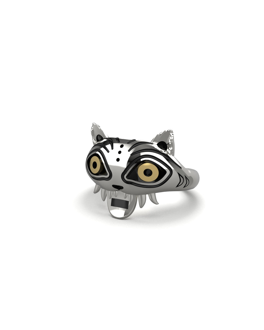 K-pop Derpy Tiger/Cat open ring