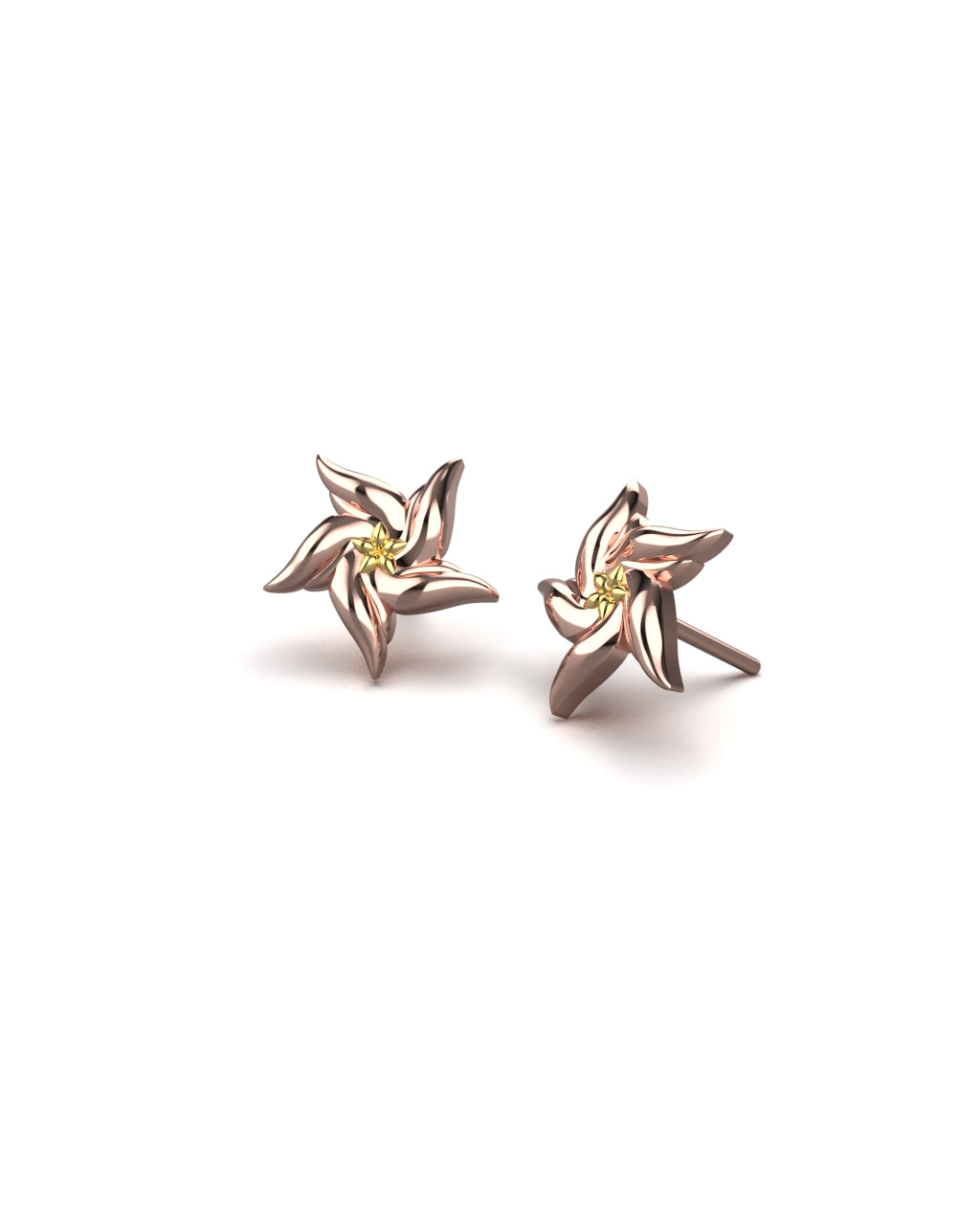 Monstadt Windmill Flower Studs- Genshin Impact