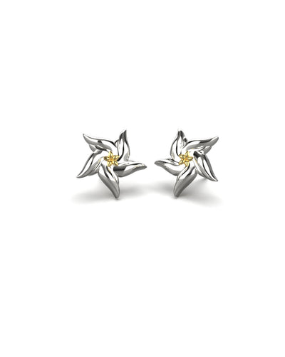 Monstadt Windmill Flower Studs- Genshin Impact